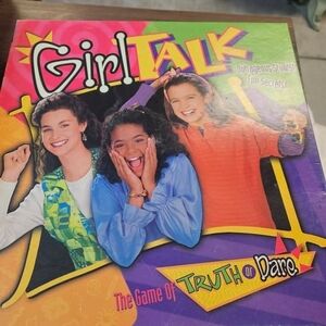 Vintage 1995 Girl Talk Truth or Dare Game - Multicolor